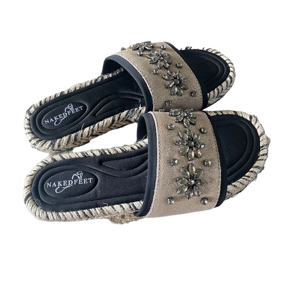 Naked Feet Women’s Size 7 Koyo Desert Moon Espadrilles Sandals - Picture 3 of 6